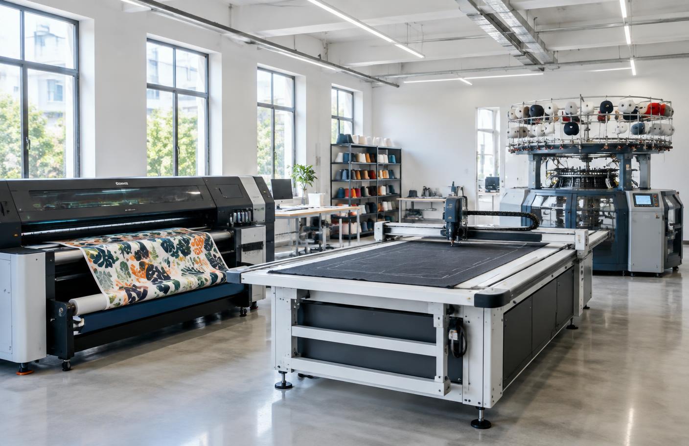Concept illustration of a textile microfactory — sample news image
